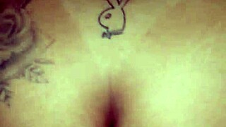 this tattooed brazilian chick casually swallows my cock in amateur anal sex session