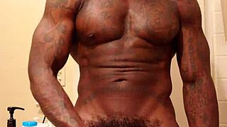 Hallelujah Johnson Worships Big Black Hairy Cock With Passionate Love