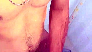 Hot Masturbation In The Bathroom! So Sexy And Flashing