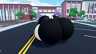 my thicc avatar shakes her big ass for you