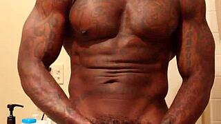 Hallelujah Johnson Worships Big Black Hairy Cock With Passionate Love