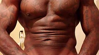 Hallelujah Johnson Worships Big Black Hairy Cock With Passionate Love