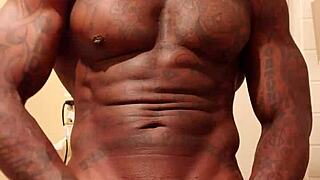 Hallelujah Johnson Worships Big Black Hairy Cock With Passionate Love