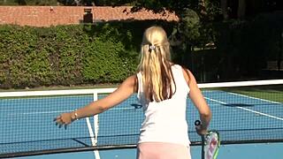 Lesbian emotions surge during tennis and pool encounters