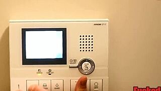 Sarah Brooke Sucks Trainer's Cock and Makes Him Cum Hard