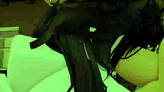 Petite cosplayer girl seduces me with monster cock costume at home