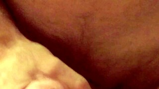 Her POV pumping cum her busty natural tits keep me hard