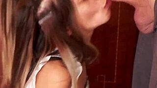 Good Maids Like Candie Cross Kneel To Polish Cocks In Petite European Cosplay