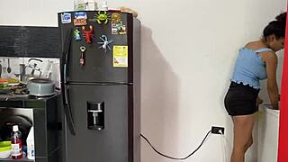 Hot schoolgirl invites classmate for secret sex session