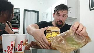 i'm eatin' the biggest milf burger king