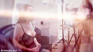 that hot british teen in sexy lingerie and pantyhose gives such an epic blowjob, her curvy body trembling during the public foreplay fuck