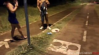 this hotwife slut humiliated me with anal group fun in public swinging - cuckold dream