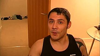 Cate Harrington performs up close blowjob tittie fuck and cum swallow