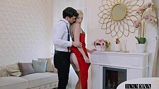 sex maniac nympho clair roose visits claire roos visit her tailor to seduce him to fuck her