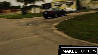 Latina GF kicked out of car, meets stranger and sucks dick 😏