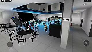 Dancing With Naughty Girls In Roblox Party Hall