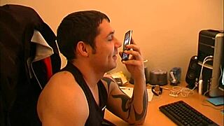 Cate Harrington performs up close blowjob tittie fuck and cum swallow