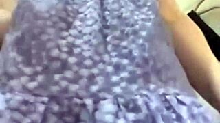 Fingering Pussy In Public By Fat Amateur With Big Tits