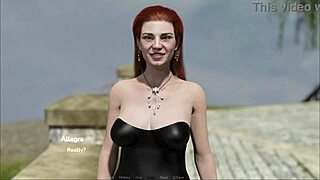 Redhead Plays with Hairless Shaved Pussy After Party