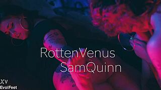 LICK MY SOLES AND MAKE ME HORNY WITH TICKLES!