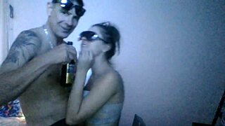 Sucking that big cock, isn't it huge?