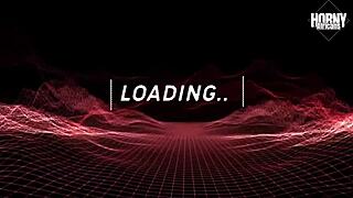 i had a quickie with my housegirl while she was changing, moaning on my big black cock in missionary