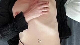 Hot Belgian Wife Waits for Husband