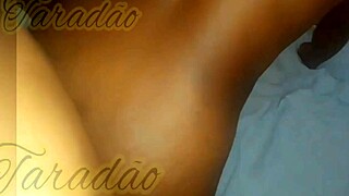 no cuzinho da preta, banging that fat ebony ass hard with big tits