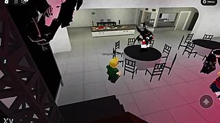 Dancing With Naughty Girls In Roblox Party Hall