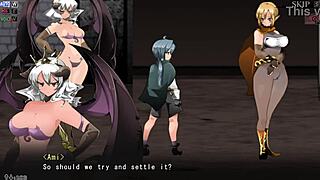 yume-same ami & yuumi in HOT H-SCENE with tall babe FACE SITTING!