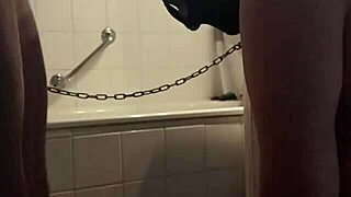licking pussy in bdsm session 😈