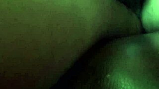 The girlfriend's sister gives sloppy head while she's in the next room