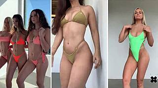 boutinela compilation six with bikini teasing scenes