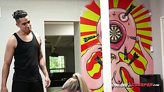 Bruno's trainer takes his big cock rough