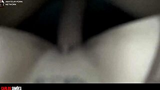 Well-endowed man fucks young latina babe lingerie