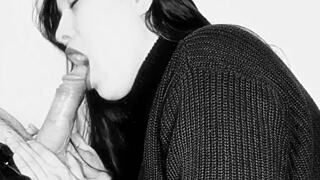 Whoa, this real amateur nails a wild deep throat blowjob with cum in mouth on xvideos.