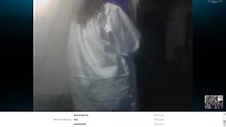 Beautiful Mexican Latina Carol Banderas in Webcam Chat Session