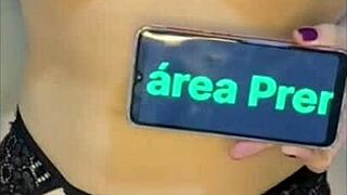 blonde brazilian with tiny waist huge ass takes everything doggystyle in dark pov amateur anal bareback