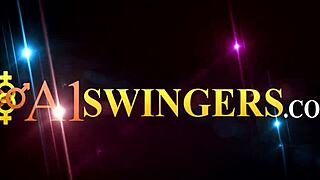 this couple sorts out their swinger deal with a private agreement, interesting