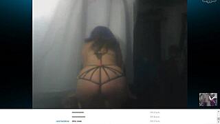 Beautiful Mexican Latina Carol Banderas in Webcam Chat Session