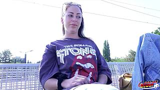 alia star tries anal for the first time in german scout casting.