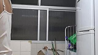 Exhibitionist Flashes In Nightgown For Public Viewing