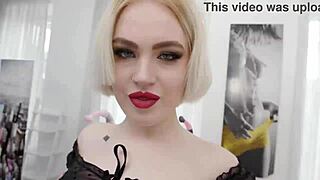 Blonde Greta Foss Guzzles Piss During Intense DP DAP Group Sex