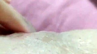 she touches herself slowly in bed