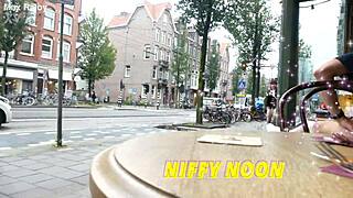 niffy noon gets her first anal bbc at xbiz awards in amsterdam, taking that monster cock deep