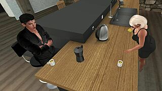 late night kitchen story with a wife