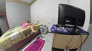 housewife pays technician while husband away