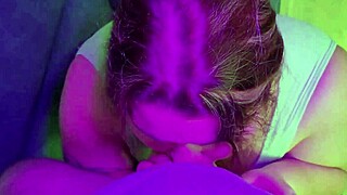 blowjob compilation featuring cum on cute face and big tits of bbw hottie