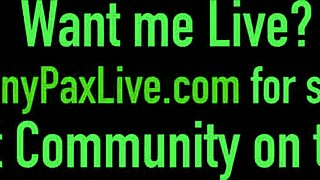 Dirty whore Penny Pax asks, 'Want me to please two hard cocks in lingerie?'