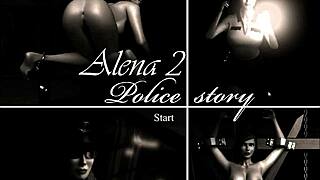 Let's Play With Toys On Alena's Big Tits And Pussy!